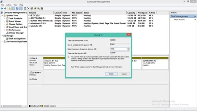 partition windows 7,8.1,10 hard drive смотреть онлайн
