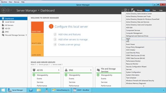03 1 Installing and Configuring DHCP in Windows Server 2012R2 HD смотреть онлайн