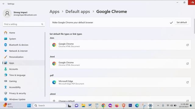 How To Set Google Chrome as Default Browser in Windows 11 смотреть онлайн