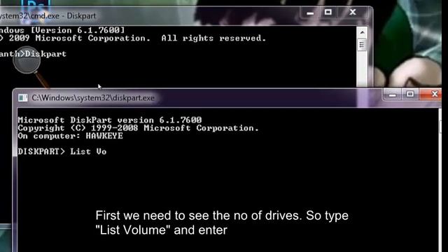 How to hide a drive in windows using command prompt смотреть онлайн