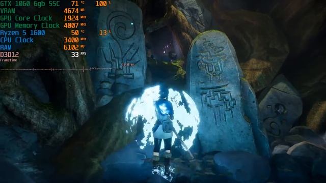 Kena: Bridge of Spirits - Max settings - GTX 1060 6gb - Ryzen 5 1600 (1080p) смотреть онлайн