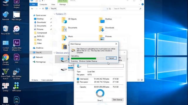 Delete Windows.old folder from Local Disk C Windows 10 смотреть онлайн
