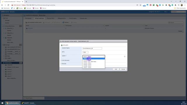 ESXI Сеть Разделение подсетей смотреть онлайн