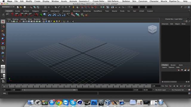 Autodesk Maya for Mac OS X смотреть онлайн