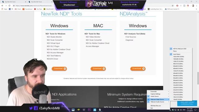 STREAM WITH OBS STREAMLABS AND NDI TOOLS смотреть онлайн