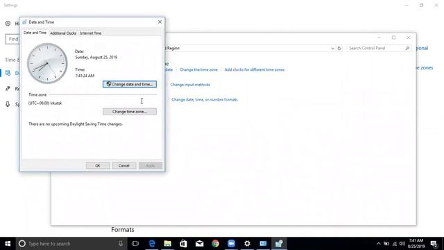 How to change time and date in windows 10 смотреть онлайн