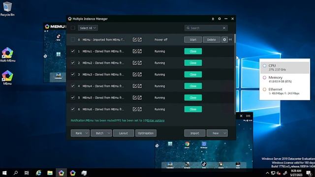 RDP Emulator 50 Tab Dan Membuat Macro Auto Klik