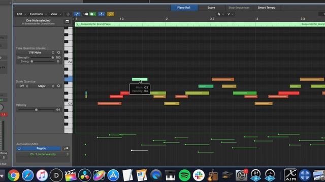 Make All MIDI Notes the Same Velocity Quickly - Logic Pro X Quick Tip смотреть онлайн