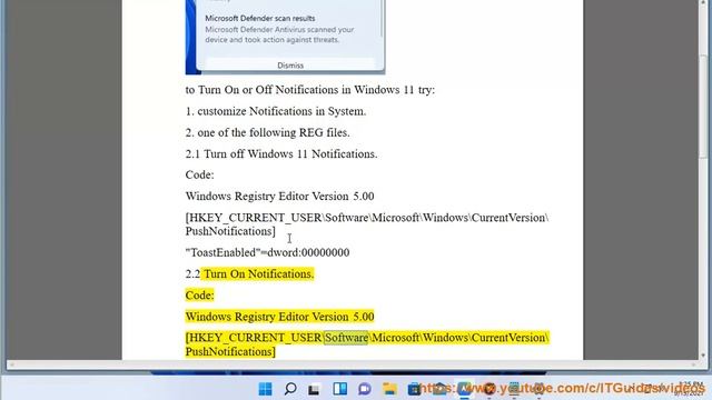 Turn On/Off Notifications in Windows 11 - manage notifications in Windows 11 смотреть онлайн