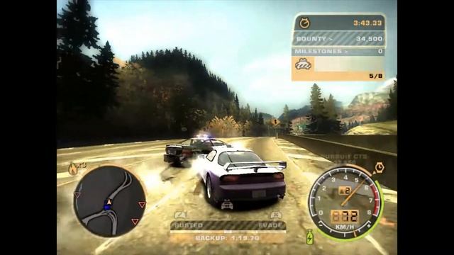 Need for Speed: Most Wanted (2005) Challenge Series No. 34 смотреть онлайн