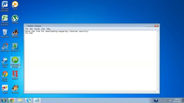 Kaspersky Internet Security 2012, 100% safe смотреть онлайн