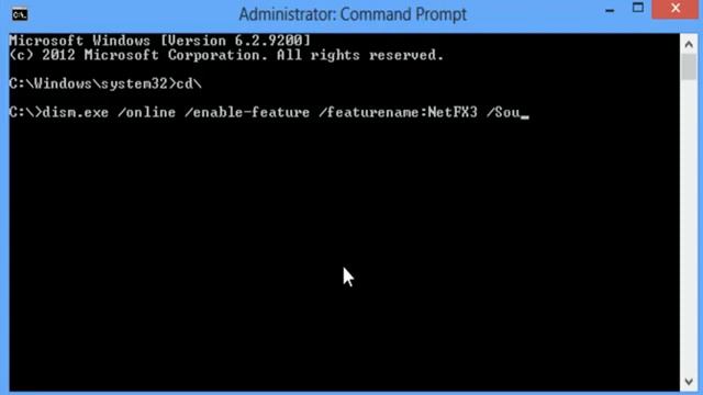 Mengaktifkan NetFramework 3 5 Windows 8 смотреть онлайн