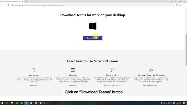 How To Install Microsoft Teams on your PC смотреть онлайн