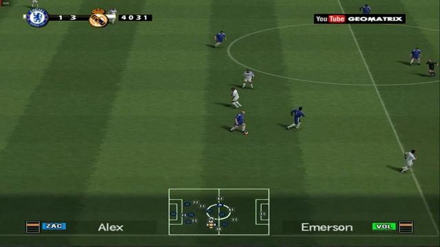 Pes 06 Geomatrix | Chelsea vs Real Madrid | Ps2 | Play Time смотреть онлайн