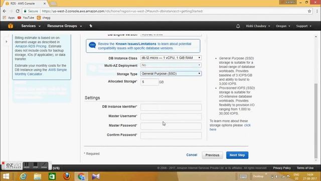 Relational Database Services (RDS) in AWS Part 1- Under "Differences between AWS and Azure Services смотреть онлайн
