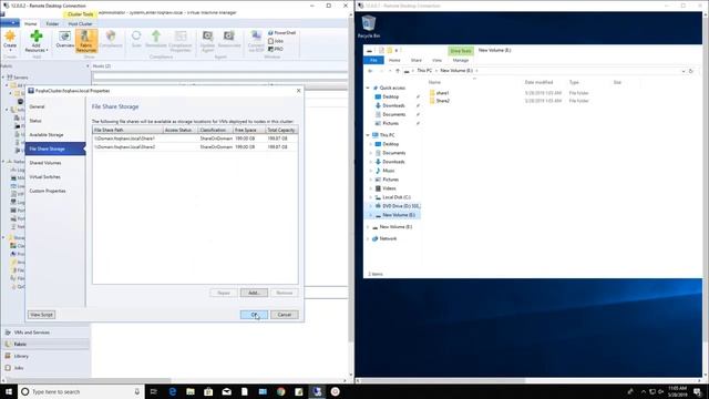 8- System Center Virtual Machine Manager 2019 (Failover Cluster ) step by step Part 3 смотреть онлайн