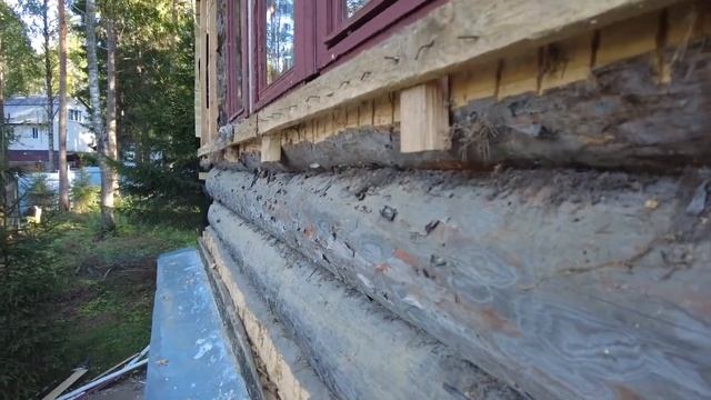 Утепляем дом. 3 дня работы на одну стену. смотреть онлайн