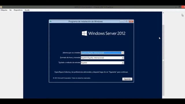Instalacion Windows Server 2012 VirtualBox HD смотреть онлайн