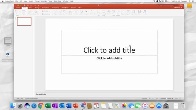 How to Embed Video File in PowerPoint 2019 for Mac | Microsoft Office for macOS смотреть онлайн