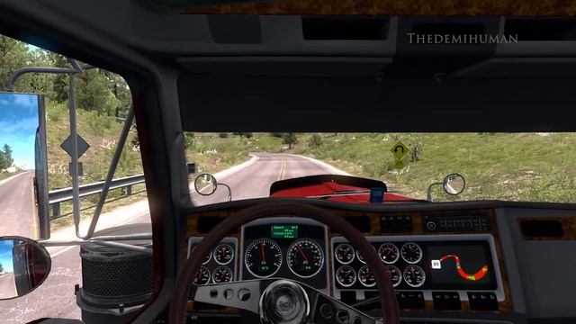 Hauling 40 Tones of load with my Kenworth | American truck Simulator | 1.37 смотреть онлайн
