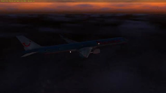 X Plane 11 757-300 Thomson смотреть онлайн