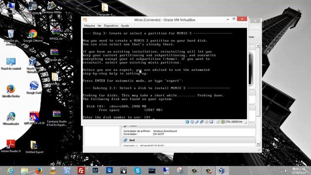 Instalacion minix virtualbox смотреть онлайн