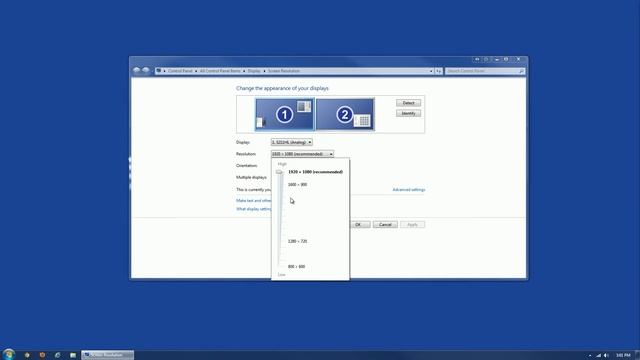 How to Change Your Screen Resolution in Windows 7 смотреть онлайн
