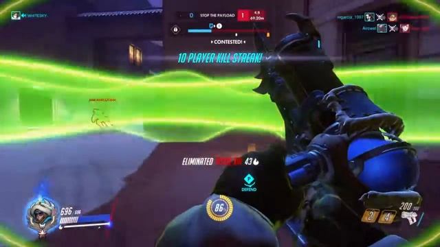 Overwatch: Whitesky as Mei - "Mr. Six Percent" Gameplay смотреть онлайн