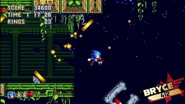 Sonic Mania [PC]: Press Garden Zone and Stardust Speedway Zone! (1080P 60FPS) смотреть онлайн
