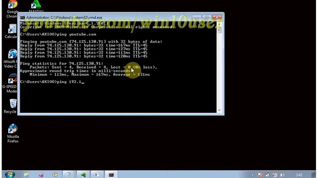 Windows 7 Ultimate Tips : How to ping смотреть онлайн