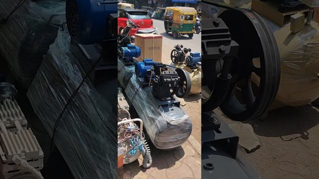3 HP DOUBLE PISTON AIR COMPRESSOR 💥 500 POUND TANK 💥2 HP CROMPTON MOTOR 📞☎️9173703966☎️📞👑ALI BHAI 👑 смотреть онлайн