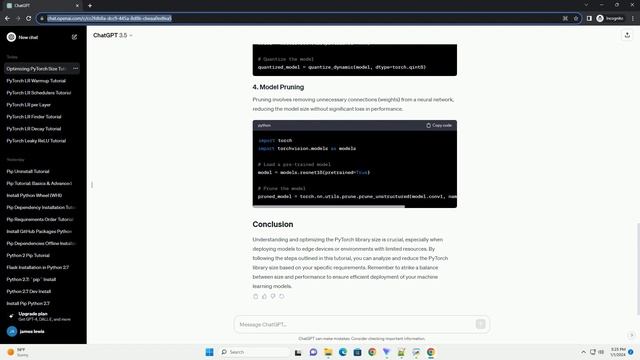 pytorch library size смотреть онлайн