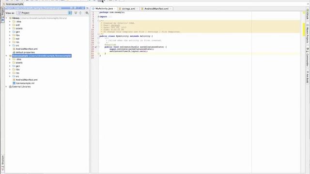 Adding Android licensing service to your application (Intellij IDEA) смотреть онлайн
