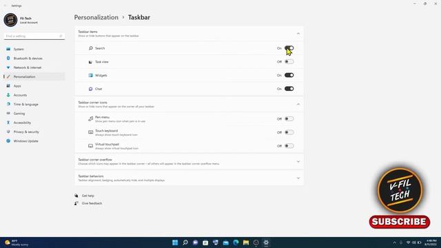 How to Hide and Show Search Box in Windows 11 смотреть онлайн