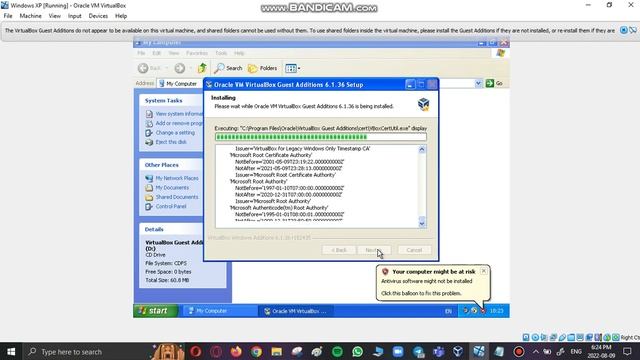Windows XP on VirtualBox! Part 2: OOBE & Personalization смотреть онлайн