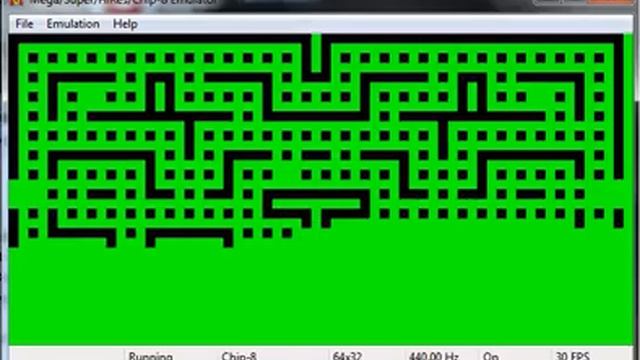 Blinky - CHIP 8 RCA - emulador Mega8 v1.3.1 - probado Windows 7 x64 смотреть онлайн