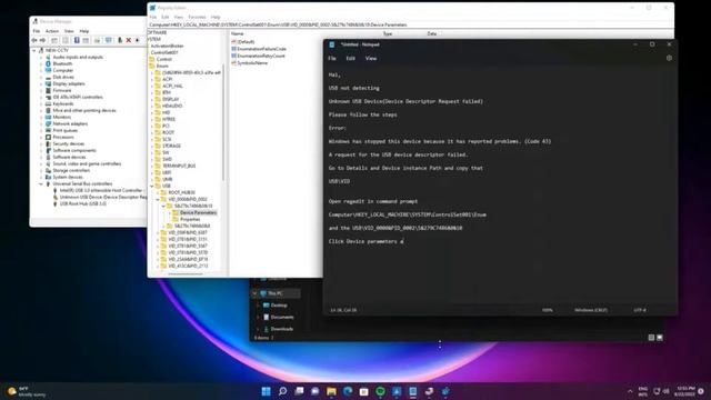 Working 100% -Device descriptor Request failed Working Steps смотреть онлайн