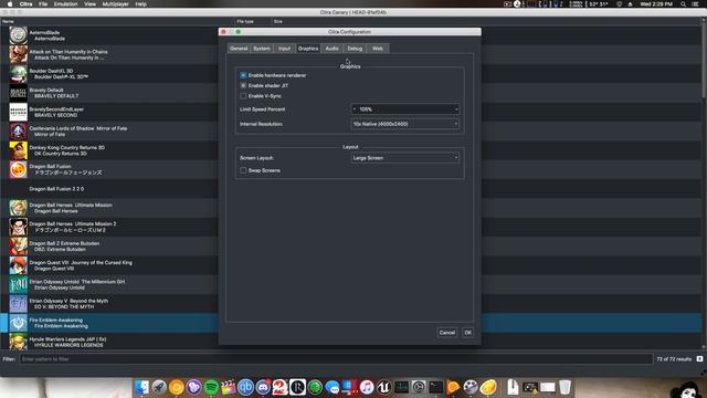 Citra GUI OverView смотреть онлайн