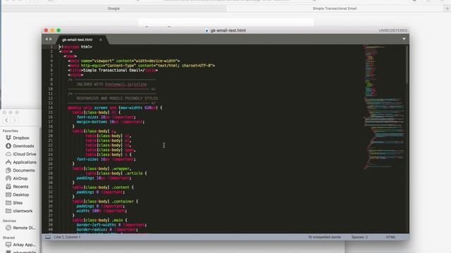 Sent Html formated mail using Mail app on Mac смотреть онлайн