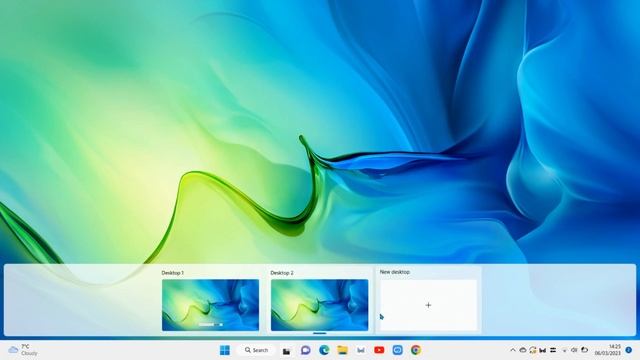 How to make multiple desktops on Windows 11 смотреть онлайн