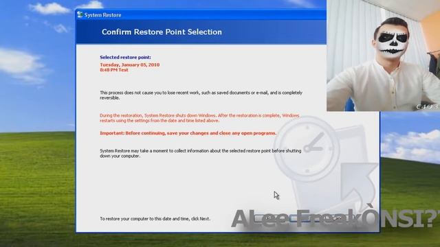 Using System Restore in Windows XP смотреть онлайн