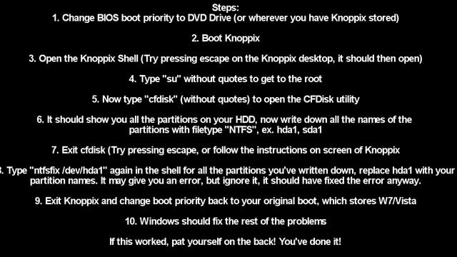 How to fix Ntfs.sys BSOD Error (Windows 7/Vista) смотреть онлайн