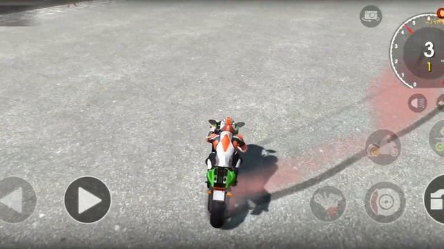 TEST RIDE KAWASAKI ZX - 4 R ( Android Motor Bike Simulator ) Xtreme Motorbike смотреть онлайн