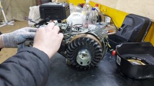 Замена модуля зажигания на двигателе 168f