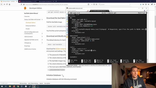 Installation der SeaTable Developer Edition auf einem VServer von Hetzner смотреть онлайн