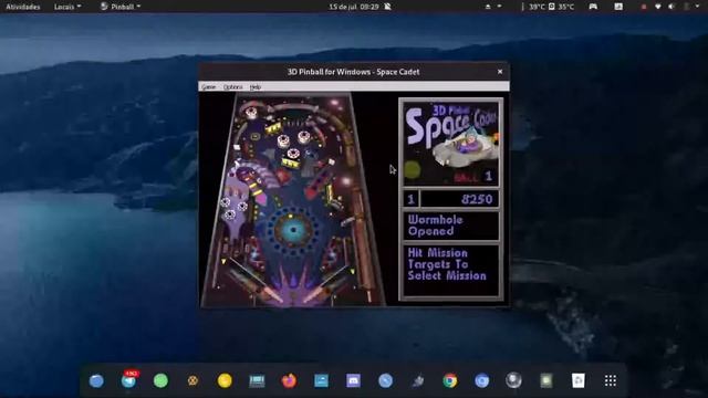 Windows XP pinball (played on linux!) смотреть онлайн