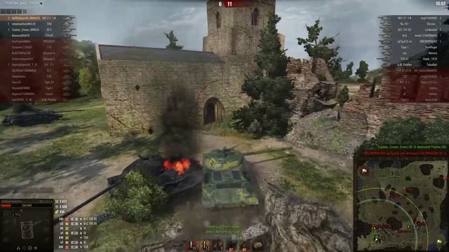 WZ 111 1 4 - 6800 Damage 6 Kills 5k Damage blocked смотреть онлайн