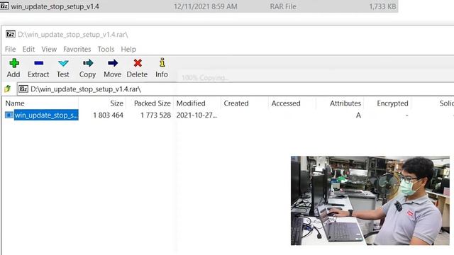 วิธีปิด Windows Update ปี 2022 เพียงคลิกเดียว!! ปิดถาวร 100% смотреть онлайн