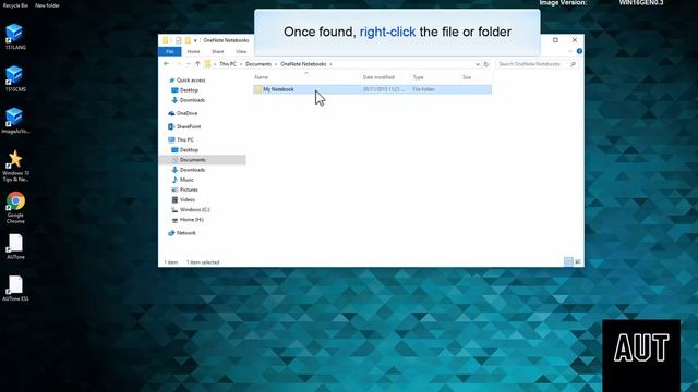 AUT Windows 10 - File Explorer: Quick Access смотреть онлайн