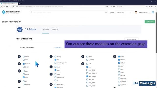How to Enable ionCube Loader using CloudLinux Selector in DirectAdmin DA MANAGER смотреть онлайн